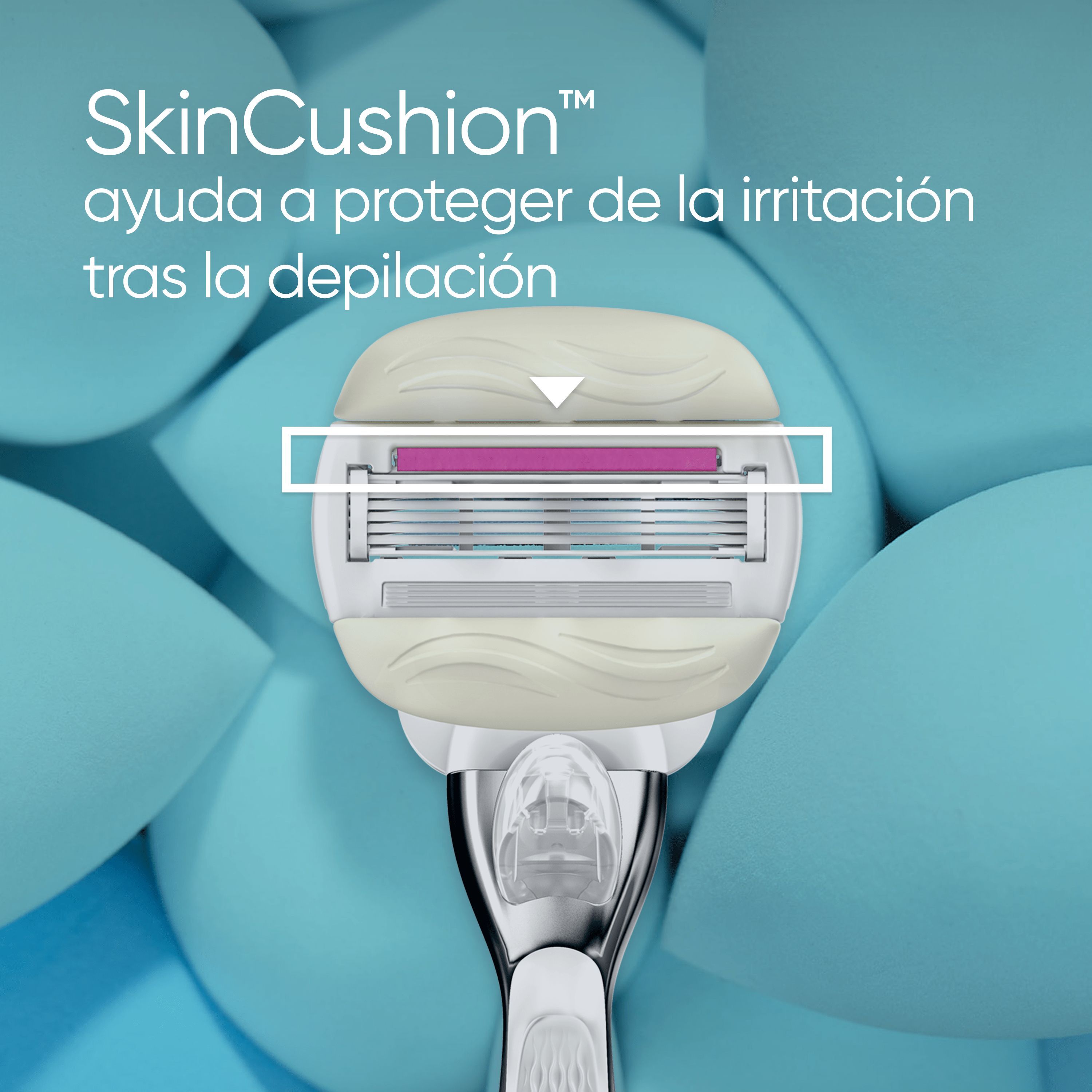 „ComfortGlide Sugarberry“ skonio moteriškų skustuvų peiliukai