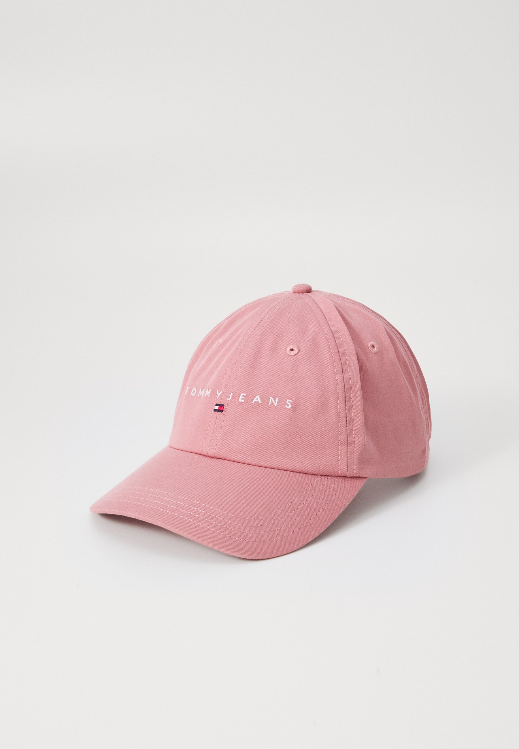 Tommy Jeans LINEAR LOGO 6-PANEL UNISEX - Cap - tahiti berry