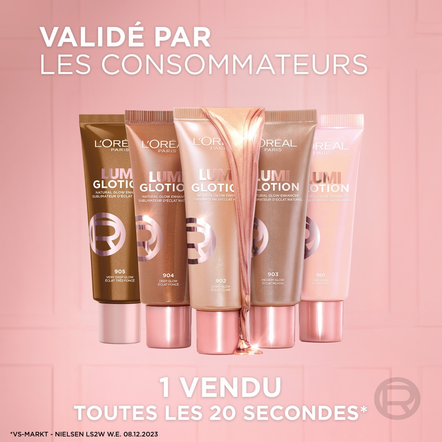 L'Oréal Paris Foundation Lumi Glotion – 40 ml