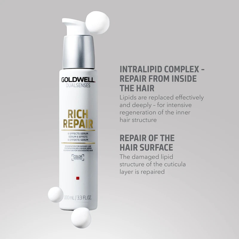 Goldwell Dualsenses bagātīgais atjaunojošais serums sausiem un bojātiem matiem