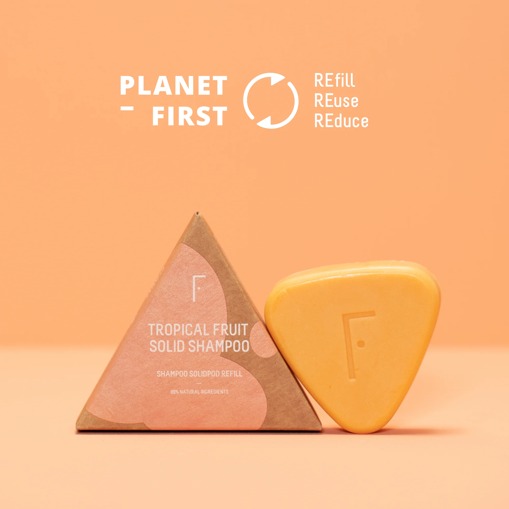Cura dei Capelli Tropical Fruit Solid Shampoo - Shampoo Delicato, Shampoo Nutriente, Shampoo Anticrespo