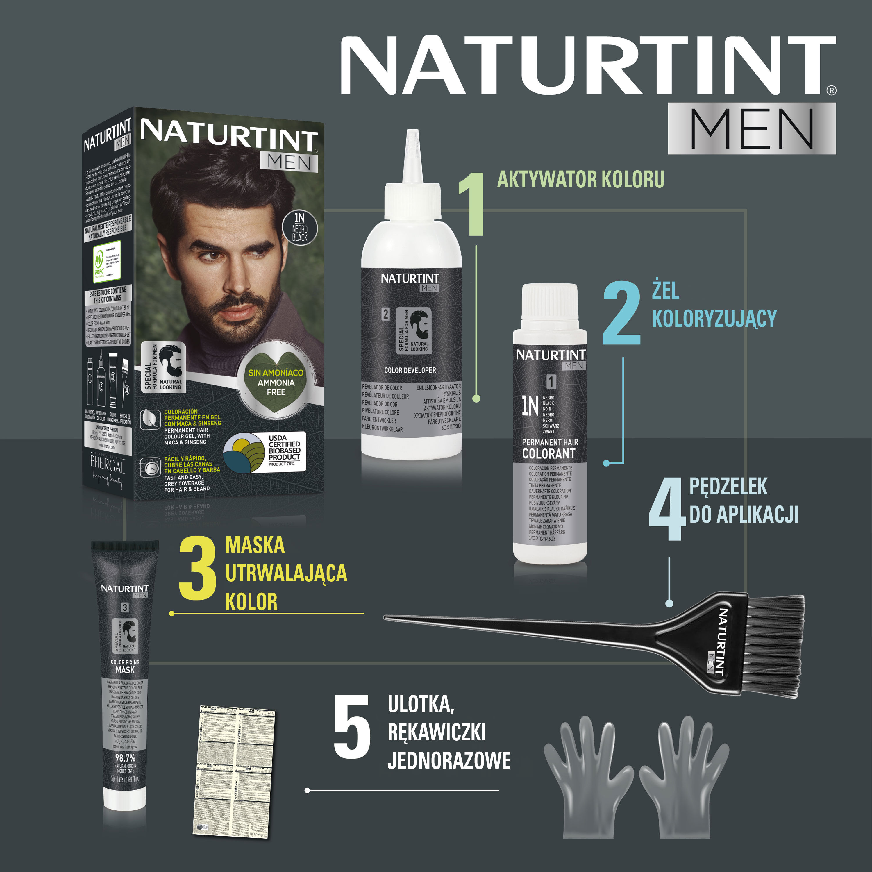 Naturlig farve MÆND