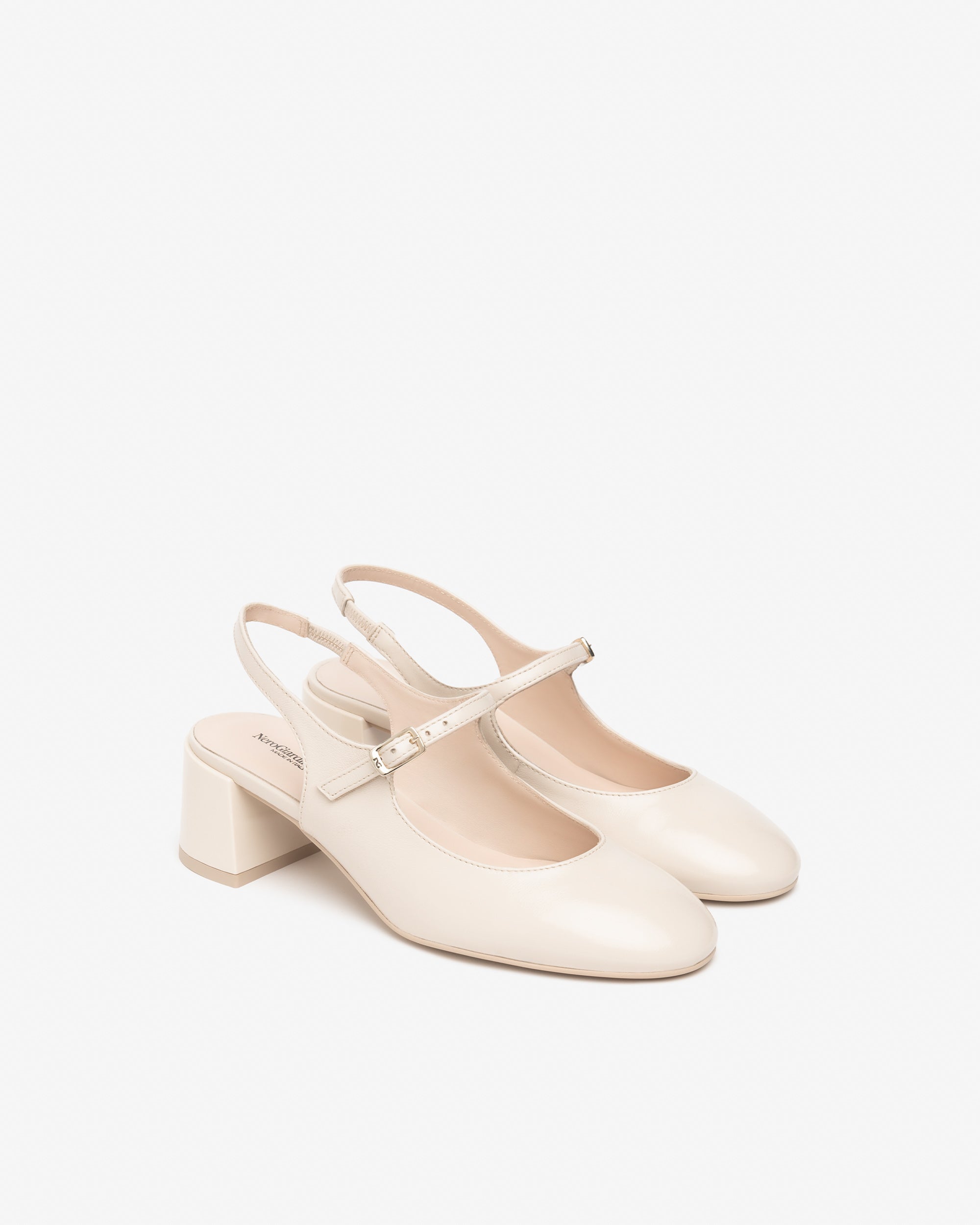 Escarpins en cuir pour femme