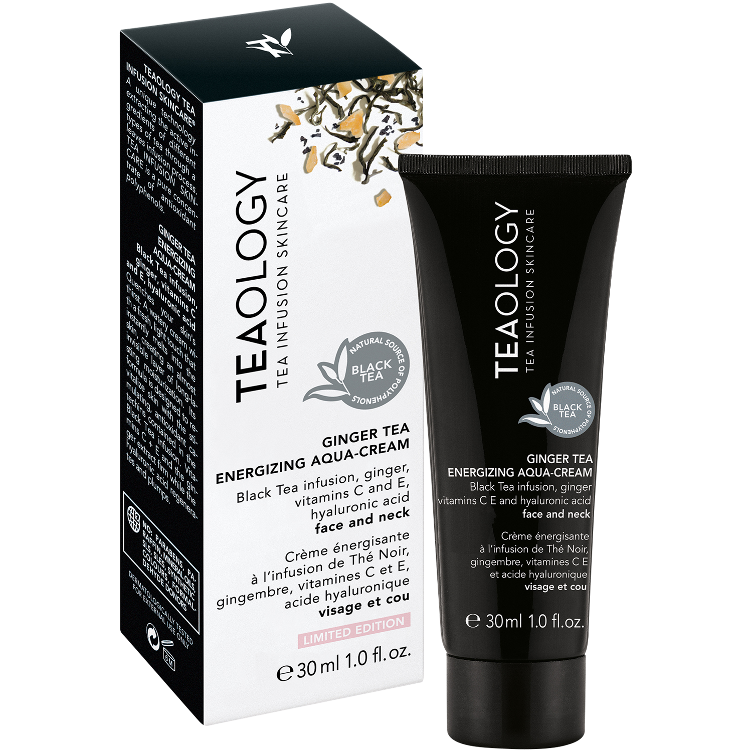 Teaology gezichtscrème 30 ml met gember