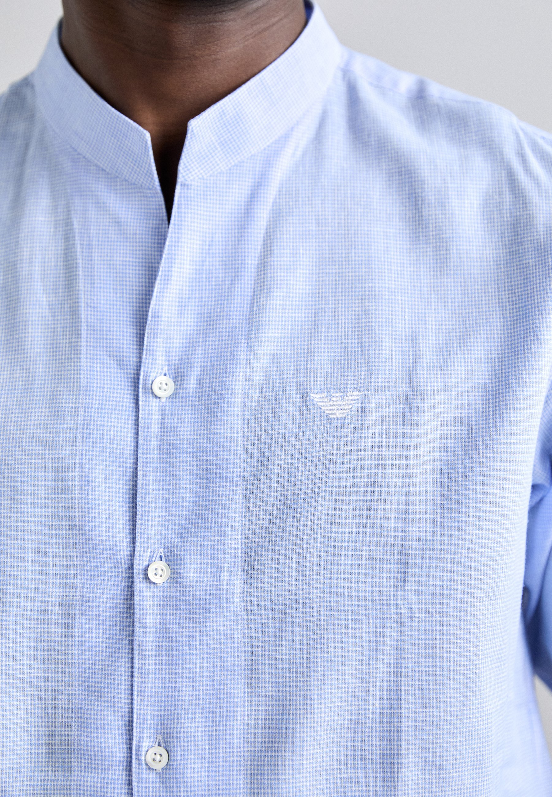 Chemise Emporio Armani - bleu clair fantaisie