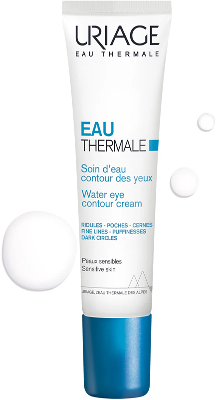 Uriage Eau Thermale Water Eye Contour Cream é um creme hidratante ativo para a área dos olhos.