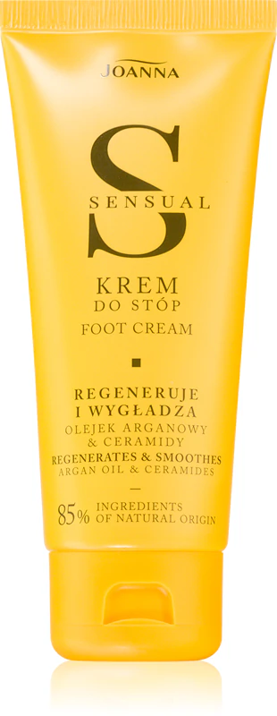 Regeneračný krém na nohy Joanna Sensual Foot Cream