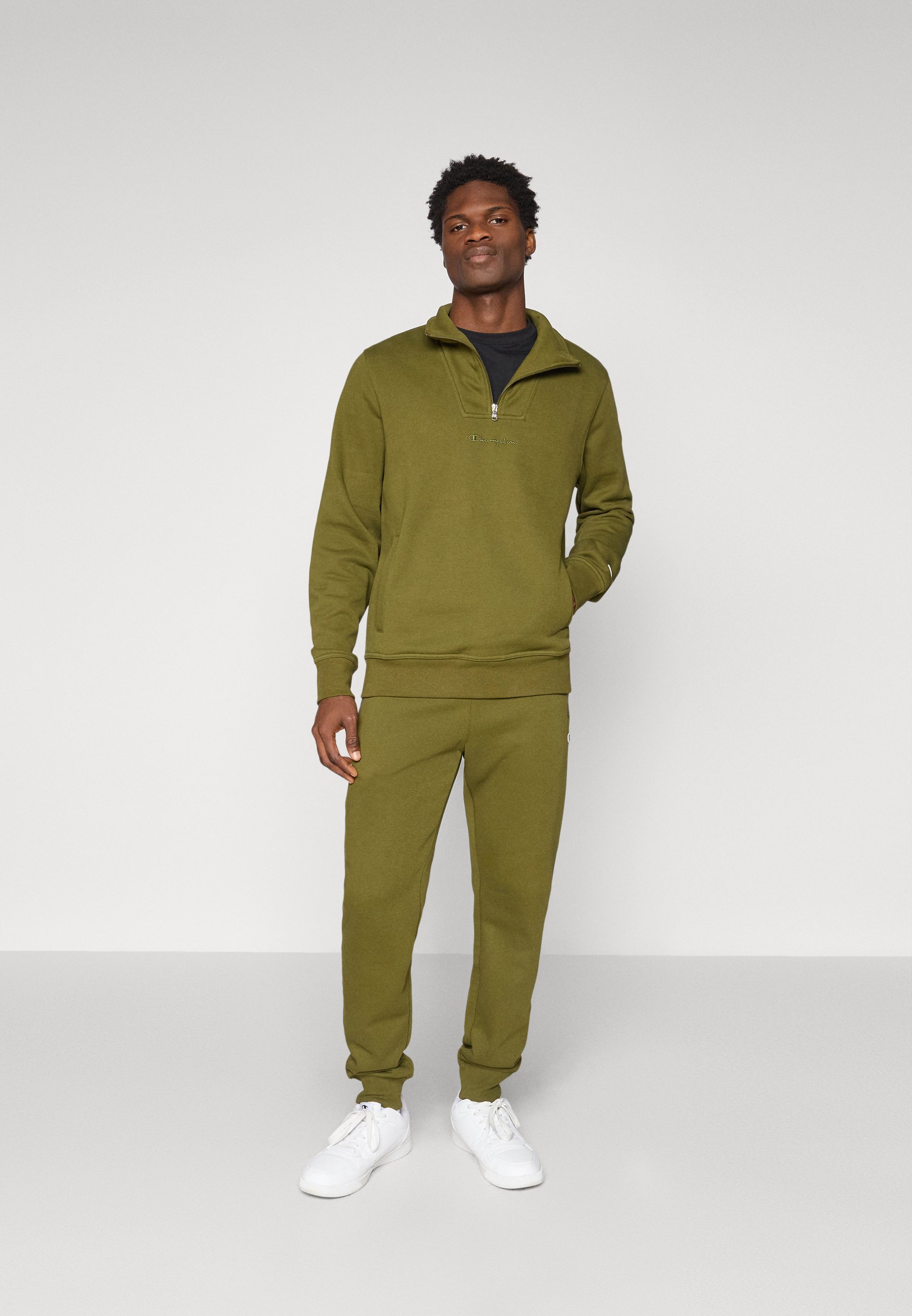 Pantaloni Champion ICONS CUFF - Pantaloni da tuta - kaki