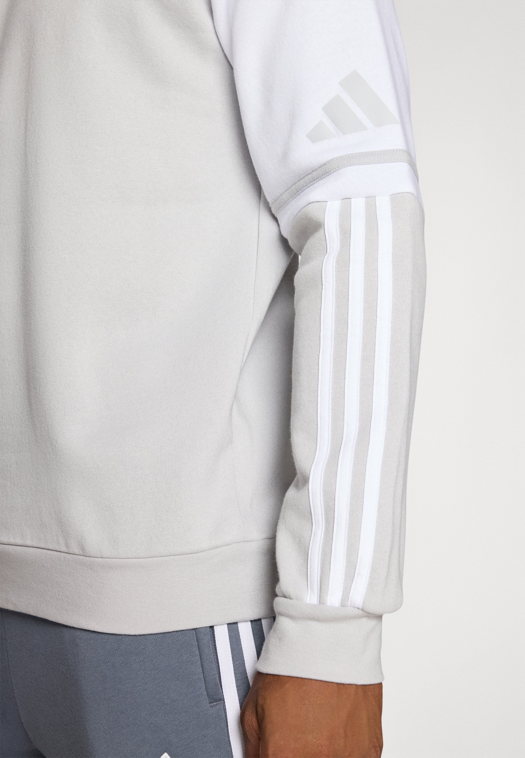 adidas Performance SQUADRA25 CREW - Sweatshirt - team lichtgrijs/wit