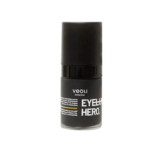 Veoli Botanica Eyeluminate Hero energetyzująco-rozświetlające serum pod oczy i na powieki 15 ml
