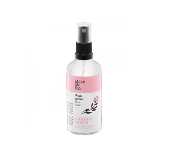 Make Me Bio Garden Roses hydrolat woda różana w szklanej butelce 100ml
