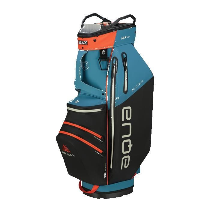 Big Max AQUA IPX Tour - Sacca da golf impermeabile - Borsa da carrello - BLU Nero