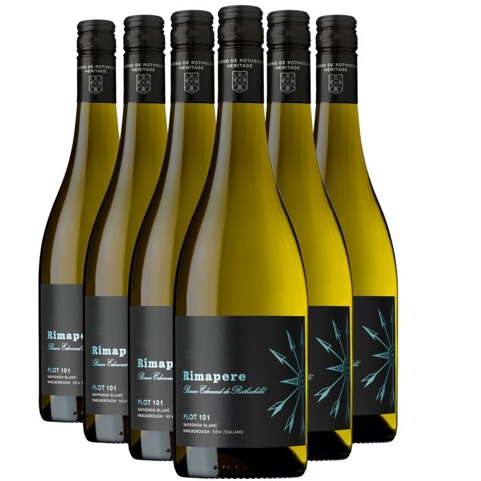 Edmond de Rothschild New Zealand Marlborough Rimapere Plot 101 2023 - Neuseeländischer Weißwein (6x75cl).
