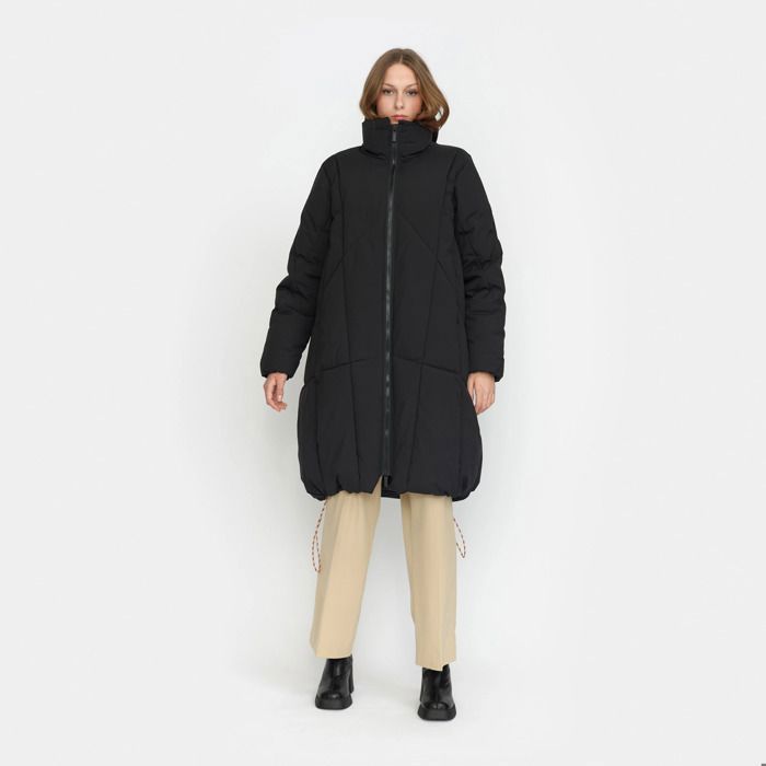 Jaqueta puffer longa feminina Selfhood