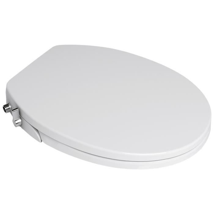 Asiento de inodoro japonés GELCO con sistema Washlet Clenea - Blanco