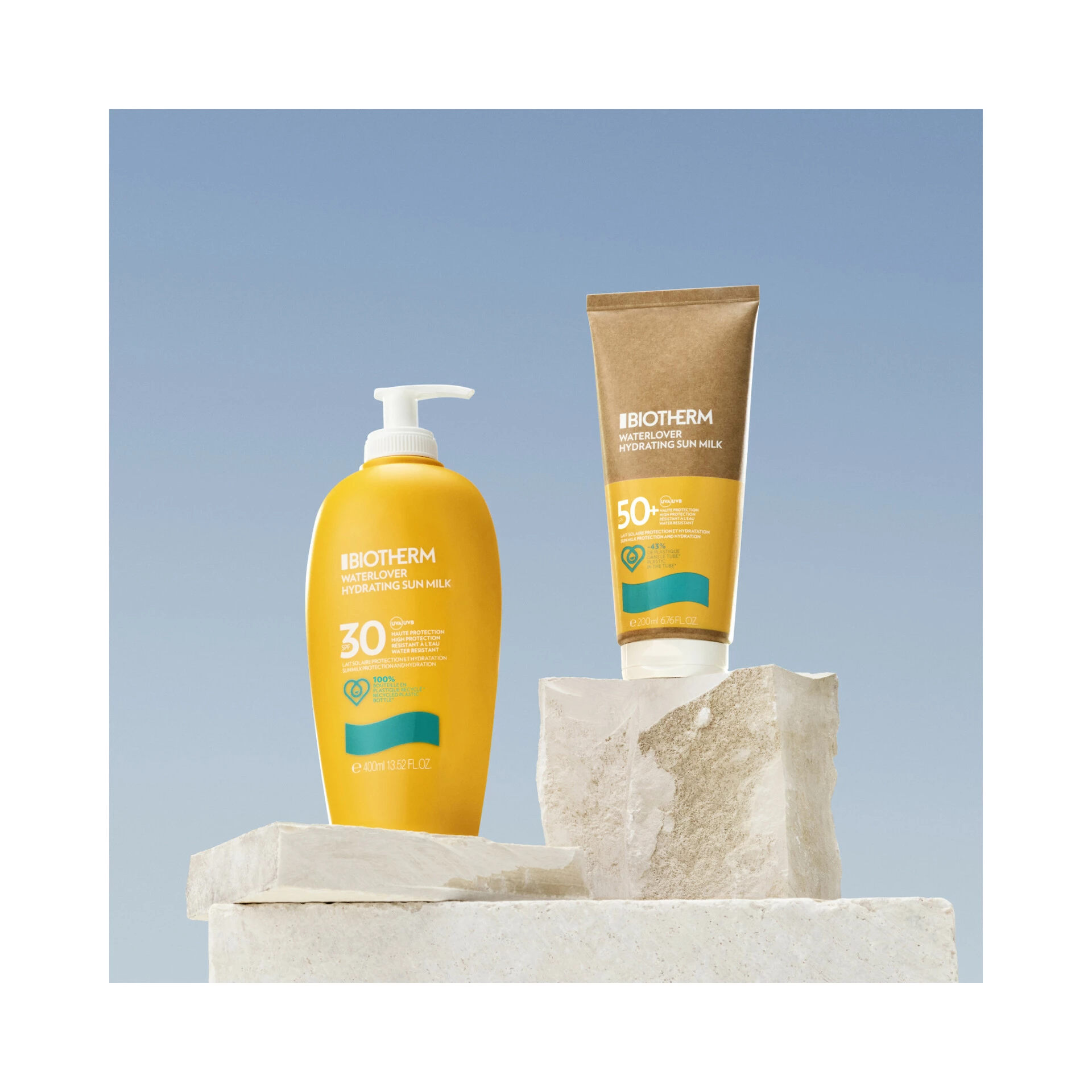 Waterlover hidratáló naptej SPF30 400 ml - Biotherm
