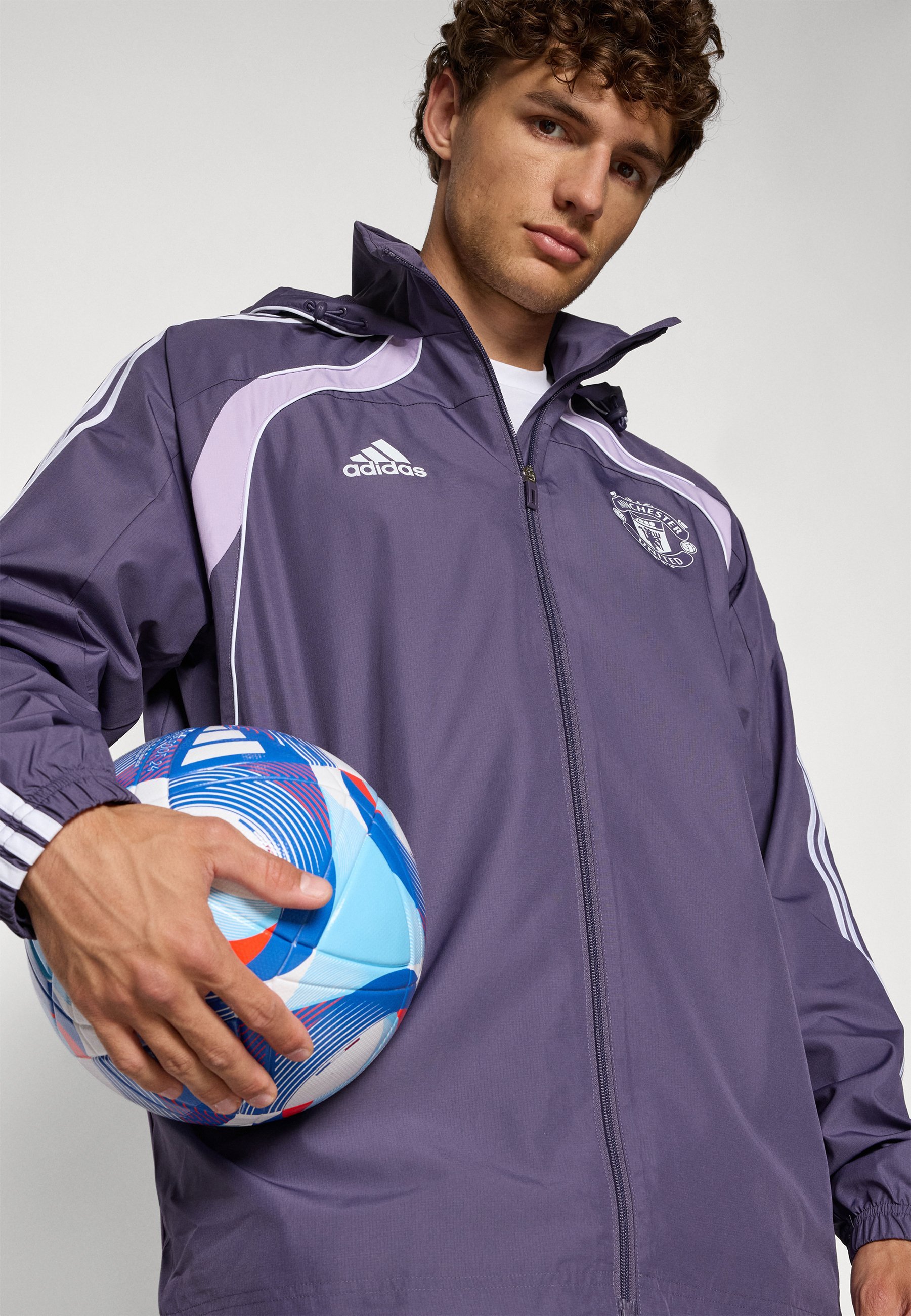 adidas Performance MANCHESTER UNITED UBP WINDBREAKER - Tenue de club - violet dégradé