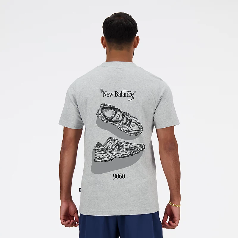 Férfi 9060 Sketch póló - SPORTSZÜRKE