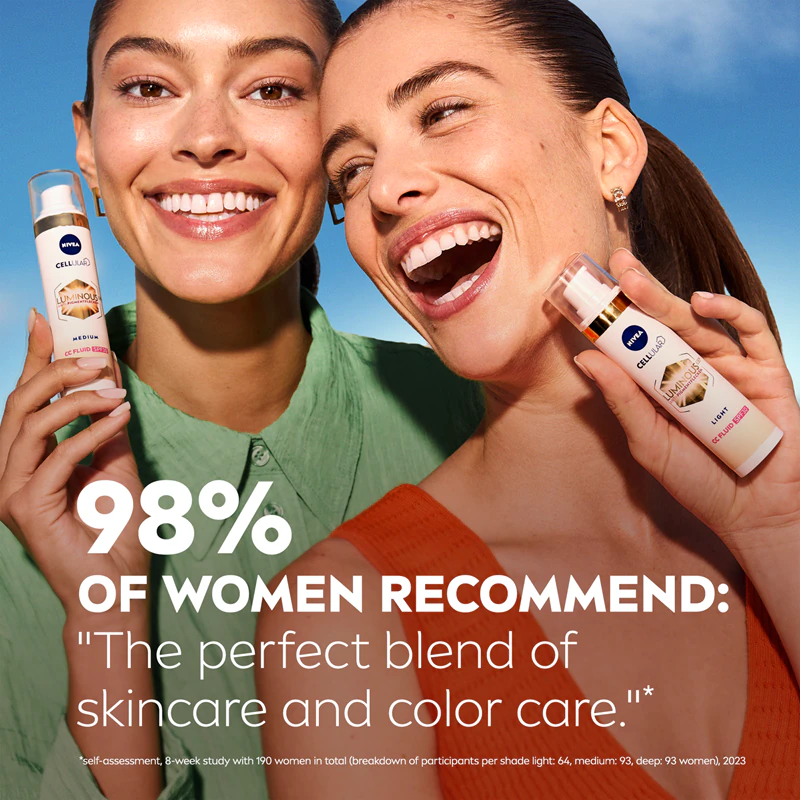 NIVEA Luminous 630 rozjasňujúci CC krém proti akné SPF 30