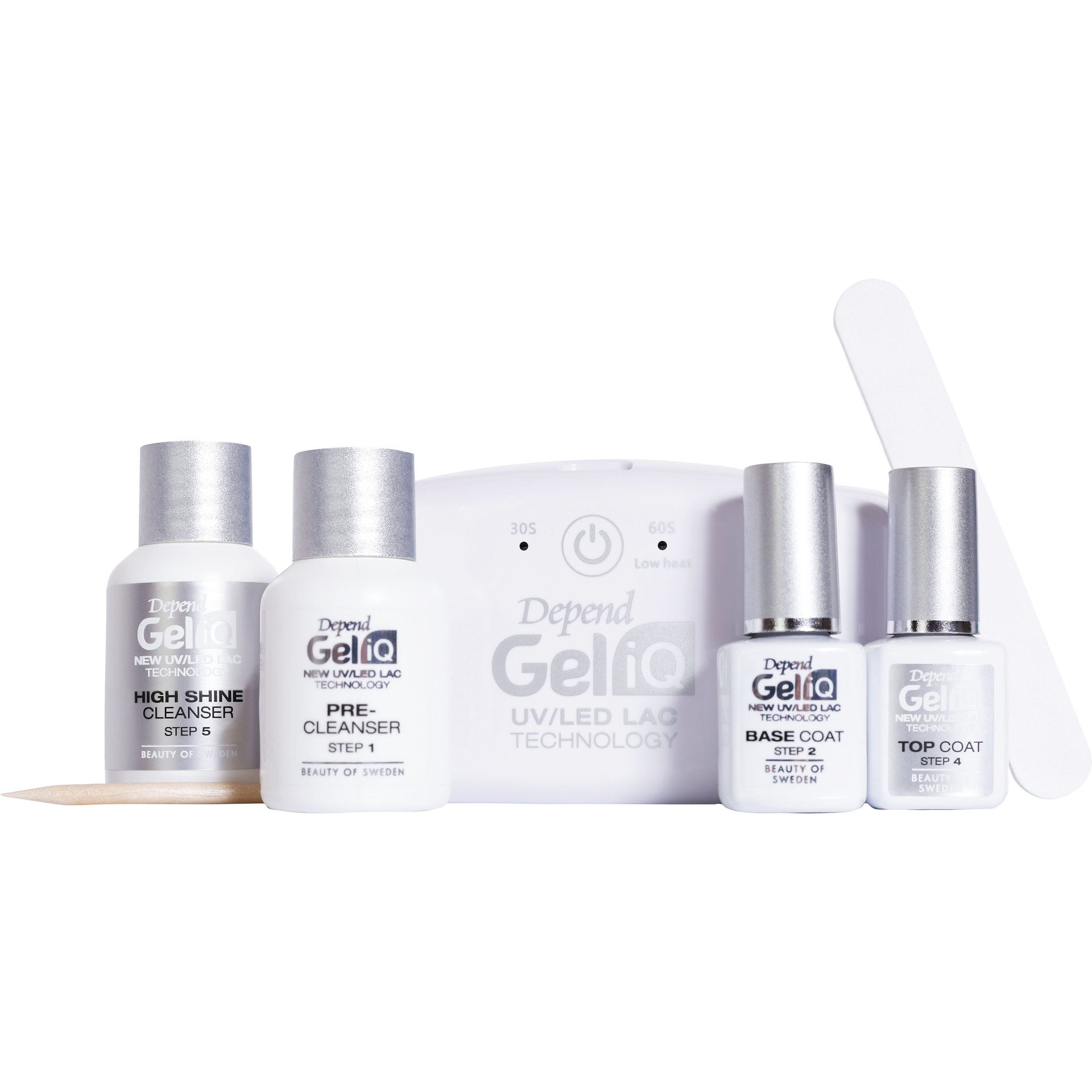 Gel iQ početni set za lakiranje noktiju - Depend
