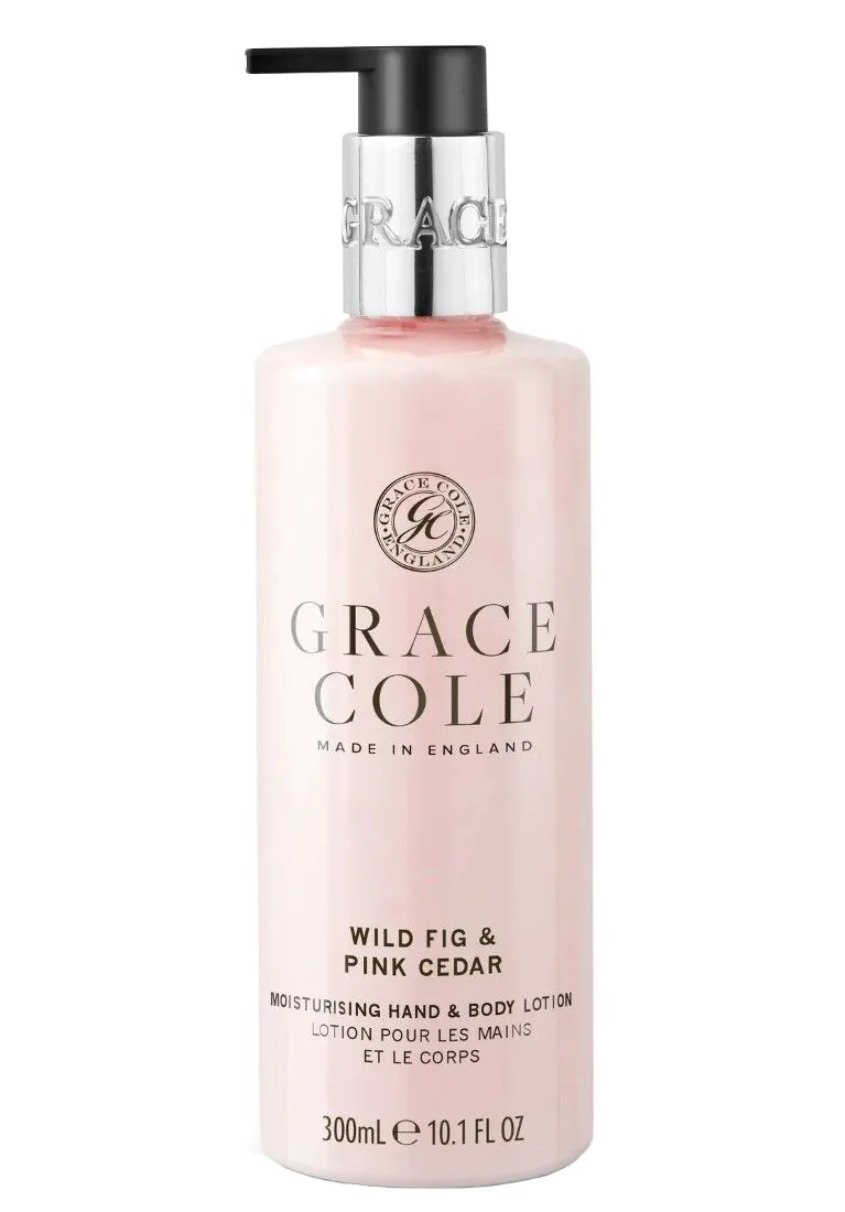 Grace Cole Balsam do rąk i ciała Dzika Figa i Różowy Cedr 300 ml