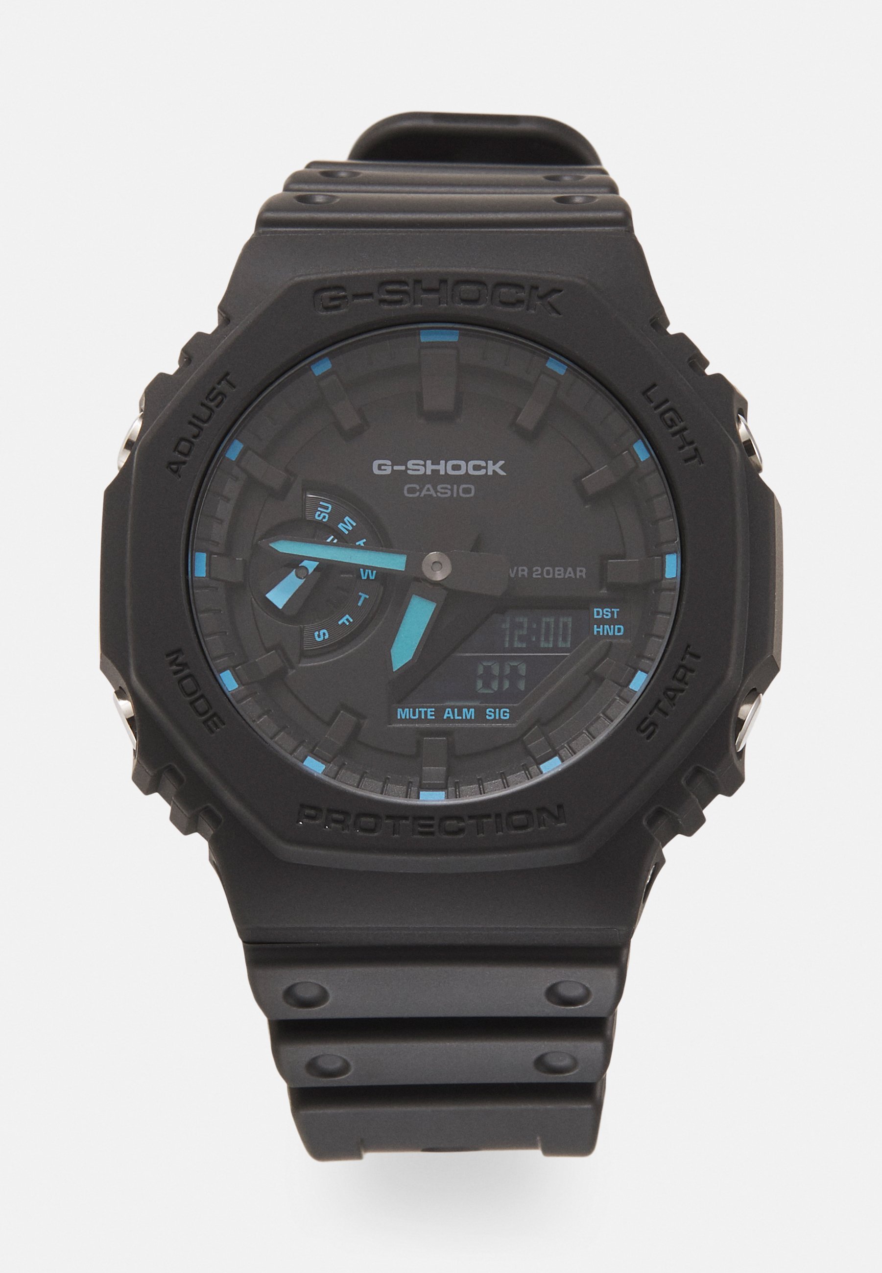 G-SHOCK UNISEXE - Montre chronographe - noir/bleu