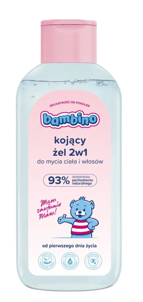 Bambino Kojący Żel do mycia ciała i Włosów 2w1