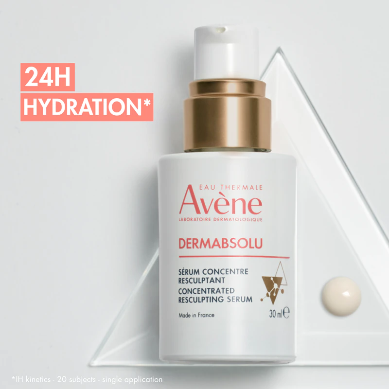 Avène DermAbsolu Concentrated Resculpting Serum remodelačné sérum, ktoré obnovuje hustotu pleti