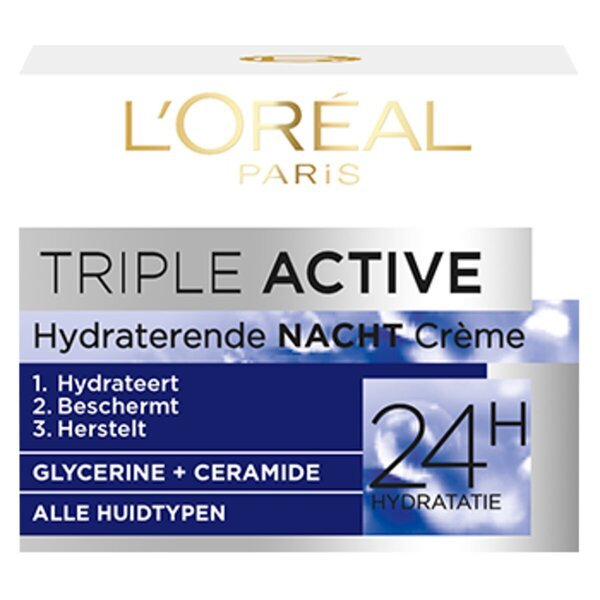 L'Oréal Paris Triple Active noćna krema<br>50ml - Normalna koža