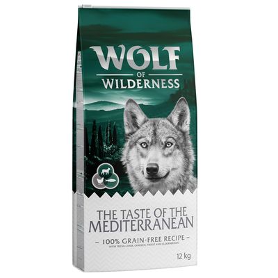 Wolf of Wilderness „Smak Morza Śródziemnego” – z jagnięciną i pstrągiem