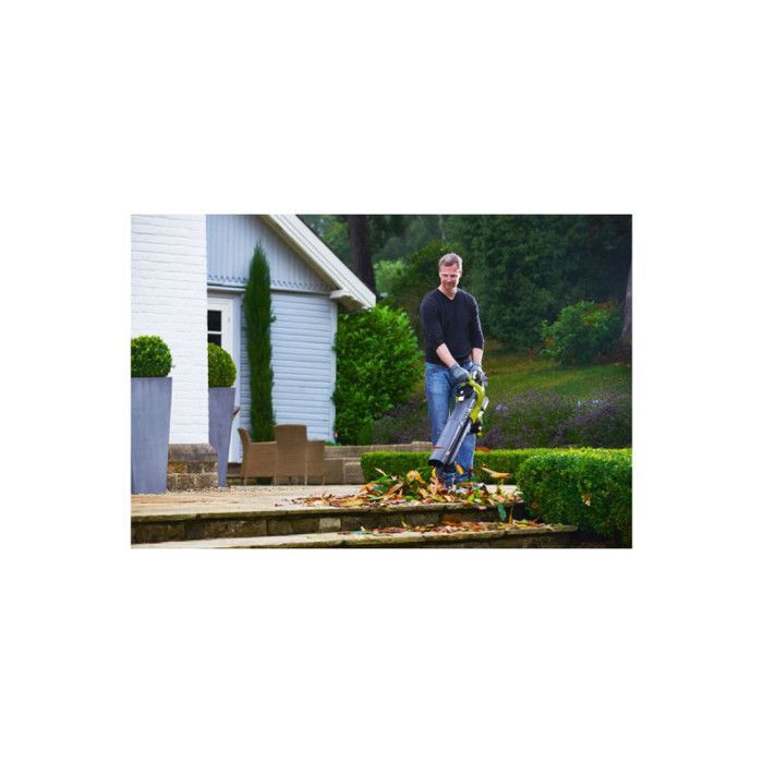 RYOBI RBV36B 36V 3-in-1 Bladblazer/Zuiger/Versnipperaar - Borstelloze motor - Opvangbak van 45 liter - Wordt verkocht zonder accu of oplader