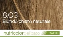 BIOKAP Biokap Nutricolor Delicato Rapid juuksevärv 8.03 Naturaalne hele blond