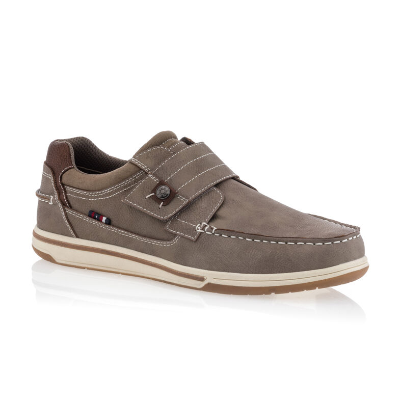 Beige Herren-Loafer/Bootsschuhe