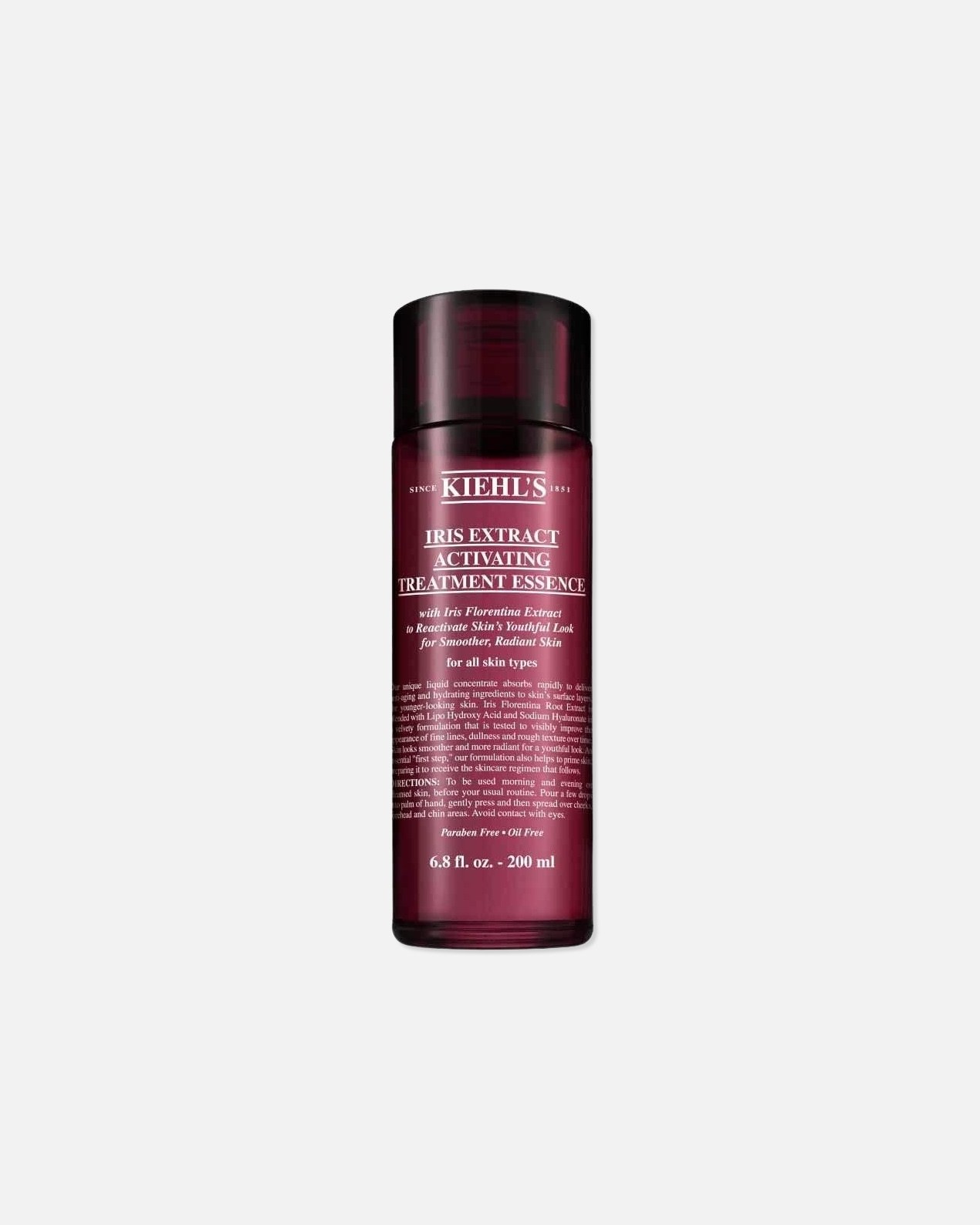 Kiehl's Toner Iris Extract aktivējoša sejas maska ar īrisu ekstraktu - 200 ml