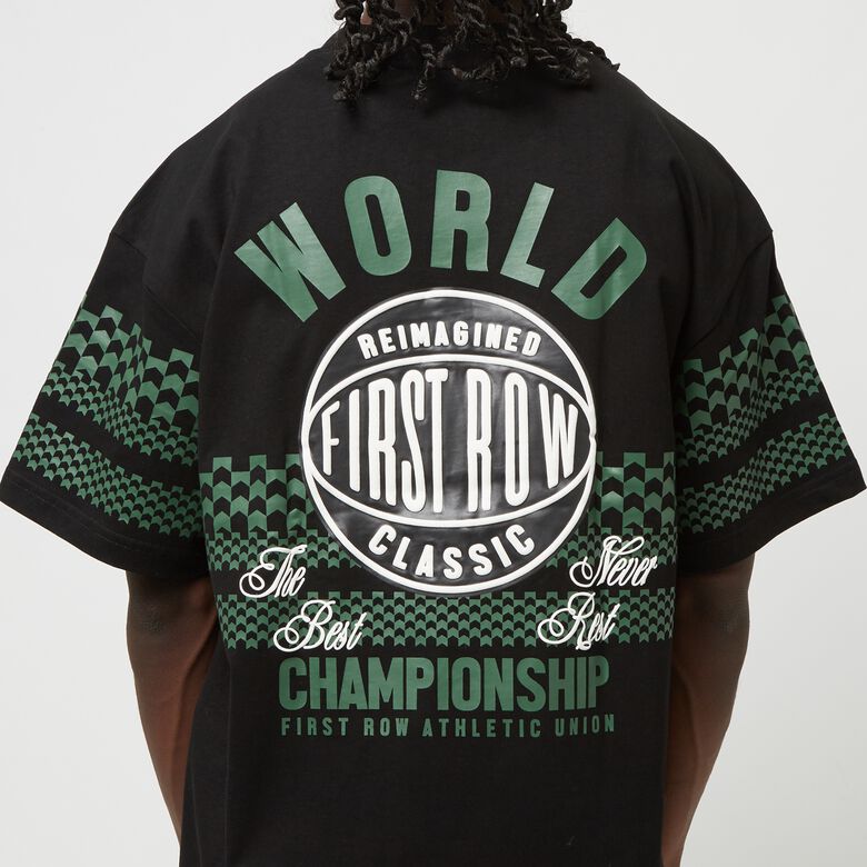 Camiseta estampada con parche