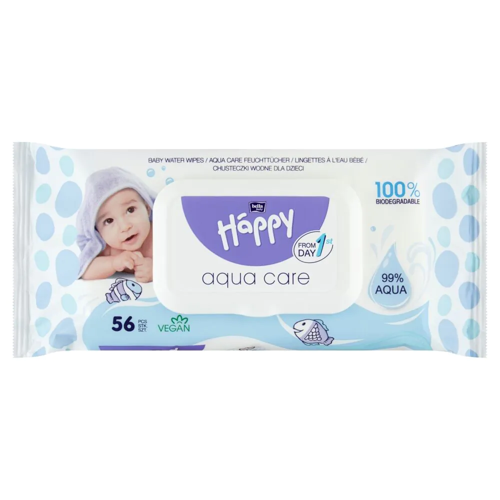 Bella Baby Aqua Care Chusteczki nasączone wodne