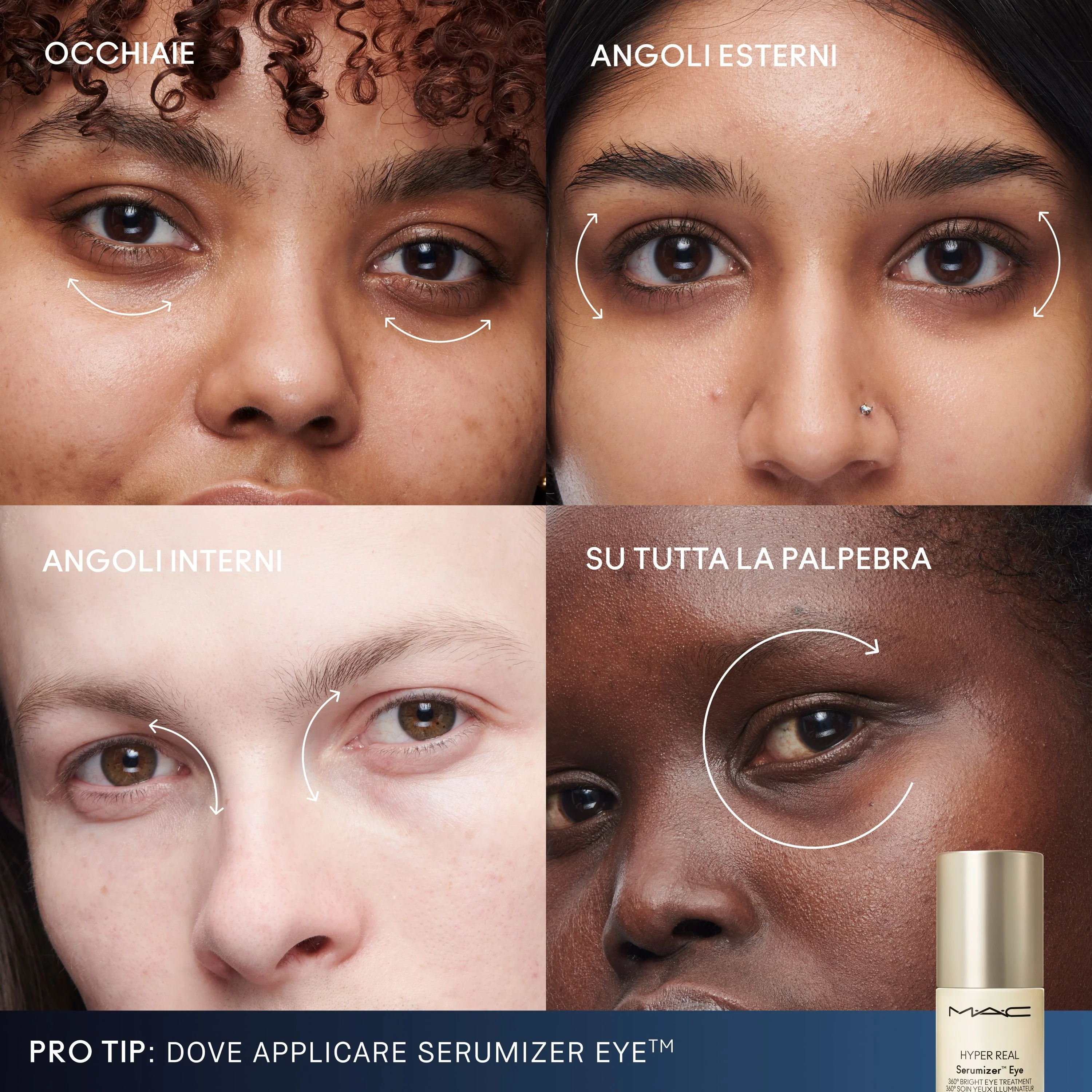 Hyper Real SERUMIZER EYE - Tratt.anti borse e occhiaie, Contorno occhi idratante