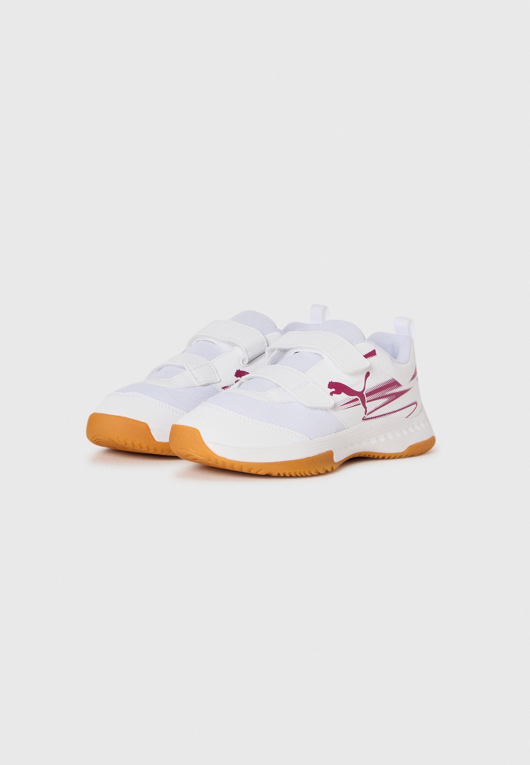 Puma VARION II UNISEX - Házenkářské boty - white/berry