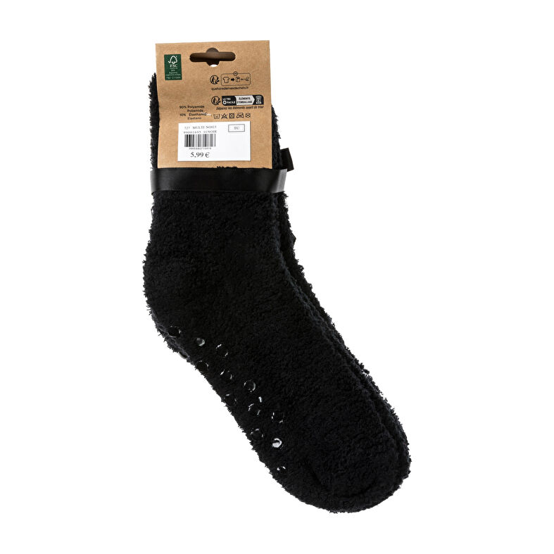 Calcetines y medias negras para mujer
