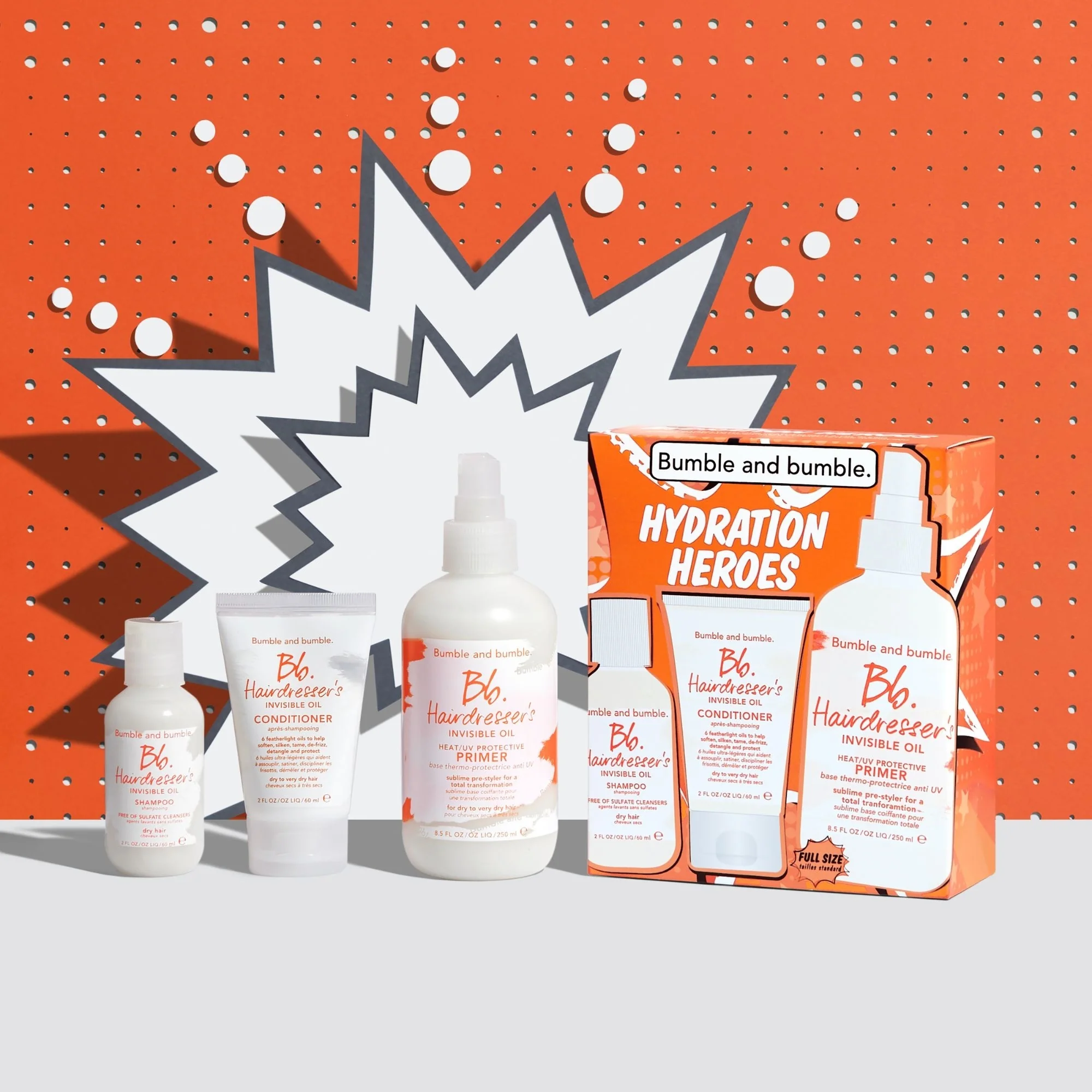 Hairdresser's Invisible Oil Hydration Heroes Gift Set - Cofanetti per Capelli
