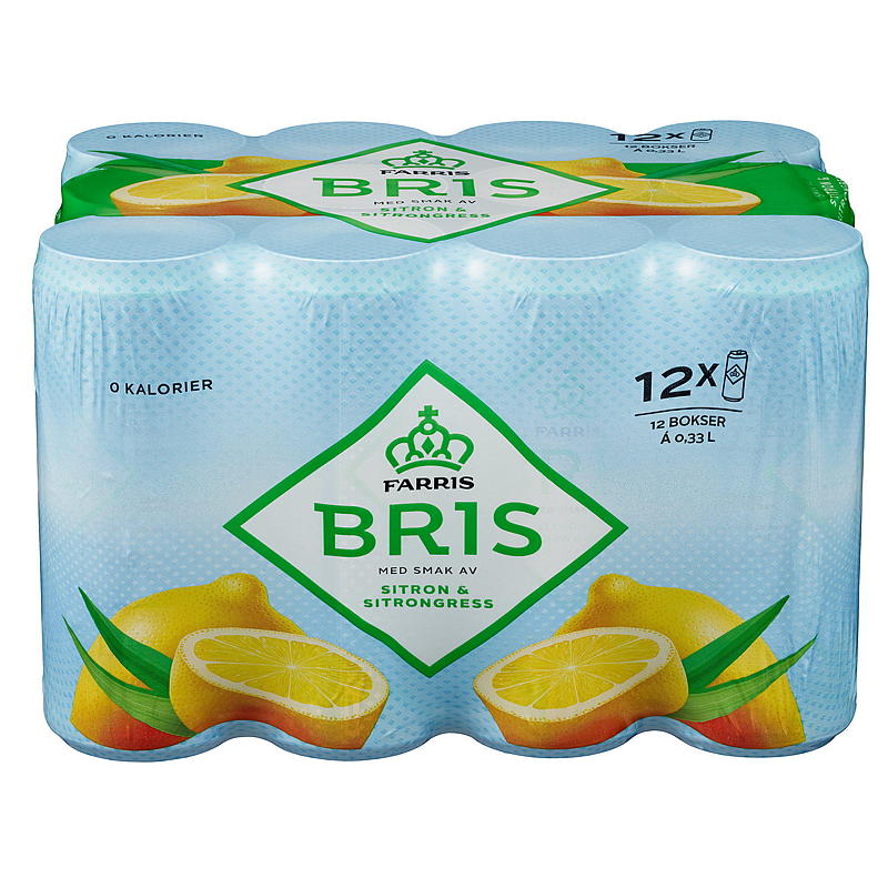 Farris Farris Bris 12-pack 0,33 l Citroen/Citroengras