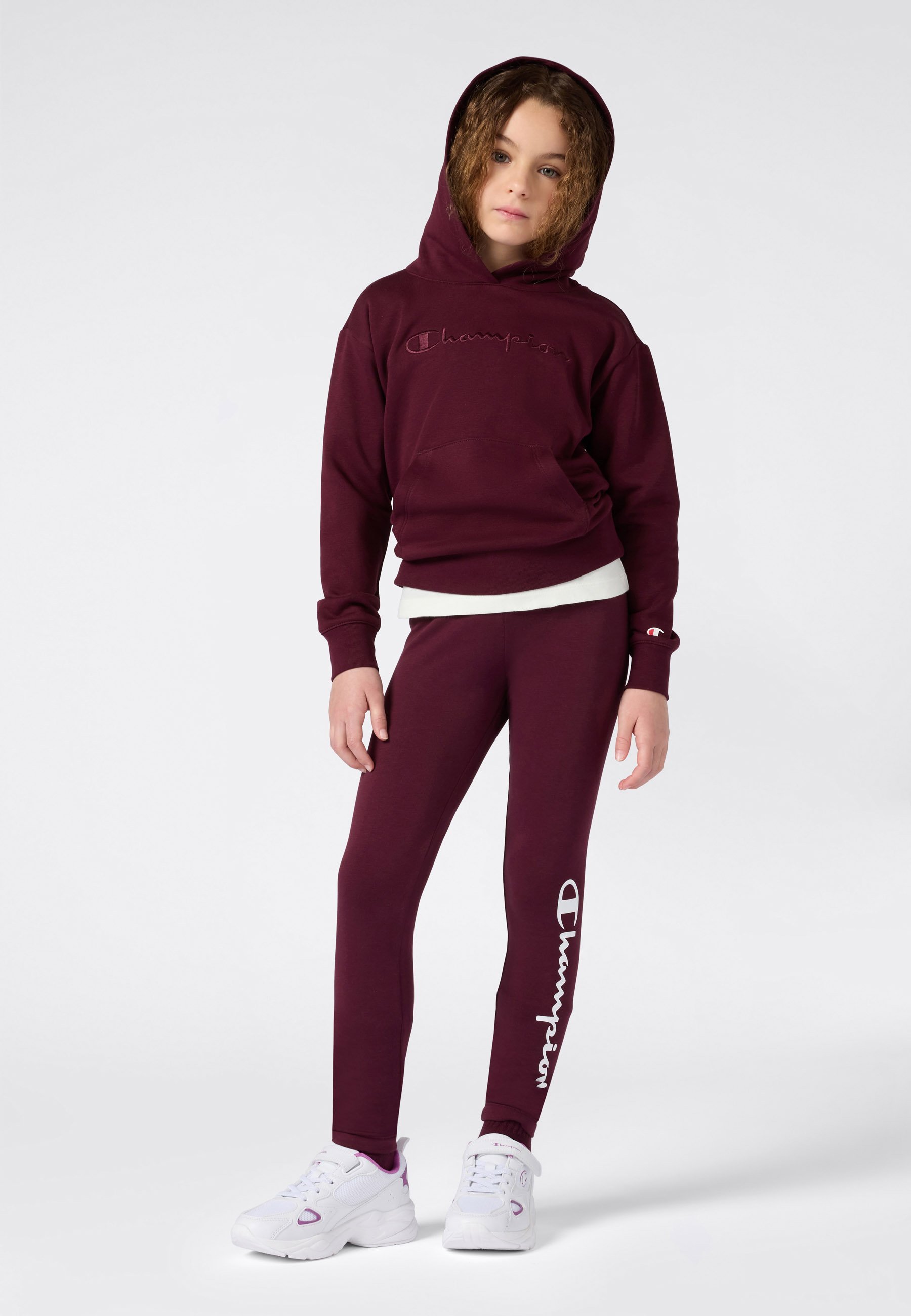 Champion ICONS Hoodie - Sweatshirt - bordeaux