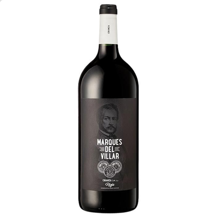 Marquès Del Villar Crianza 2020 - Vino tinto español - Botella 75cl - Les Passeurs de Vins