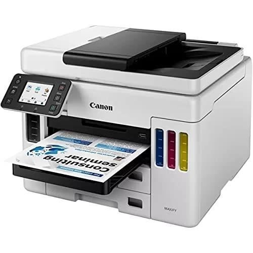 CANON GX7050 Multifunction Printer - WiFi - Refillable Inks - 600-Sheet Capacity