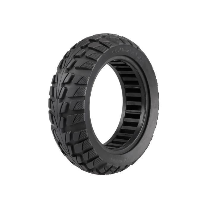 Neumático macizo de 10 pulgadas, neumático macizo sin cámara 10X2.70-6.5 para scooter, neumáticos macizos a prueba de pinchazos para
