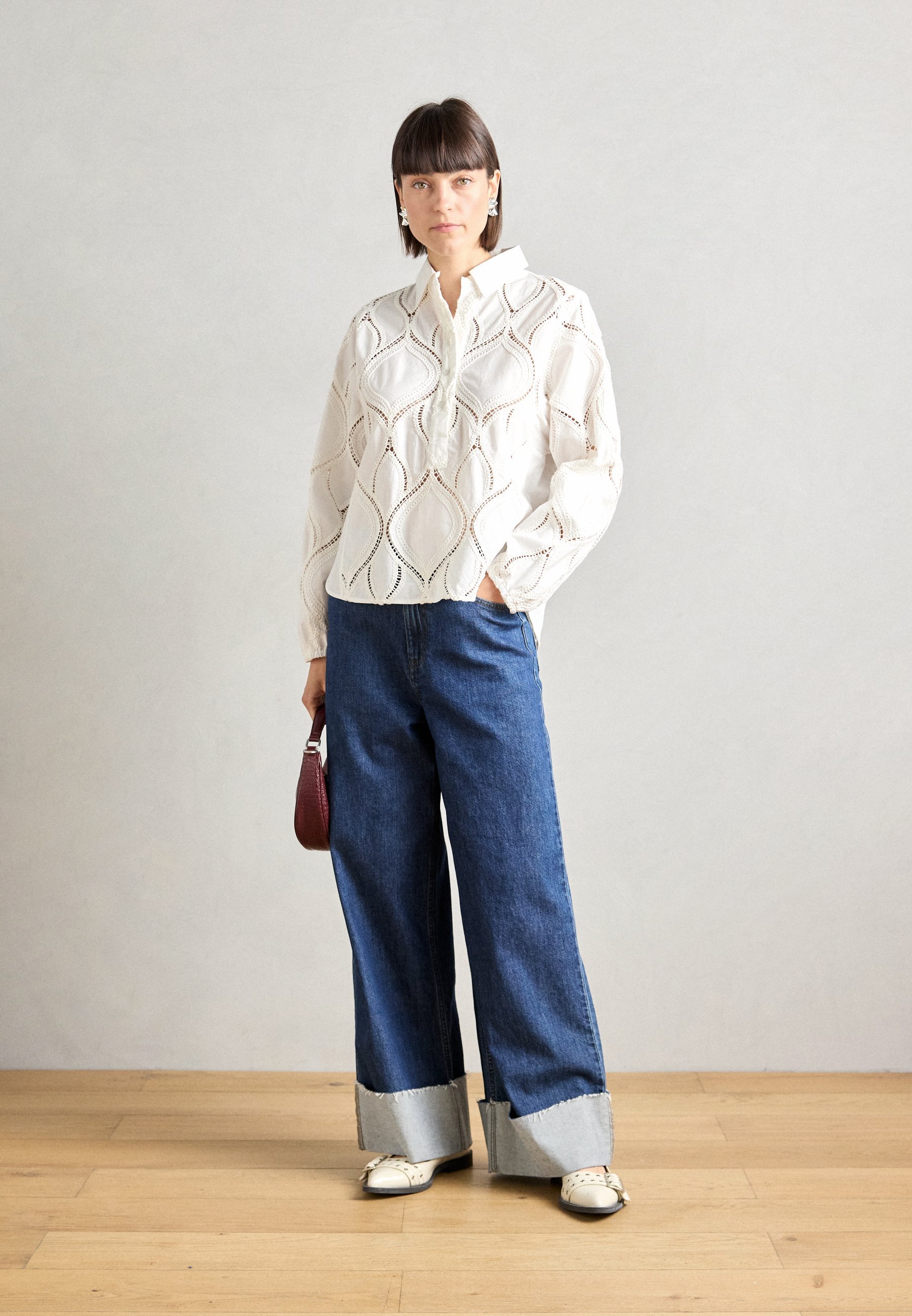 Mos Mosh CAMINNO SHIRT - Bluse - ecru