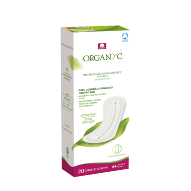Organyc Daily Hygienic -sidokset Light Flow Maxi 20 kpl 20 kpl