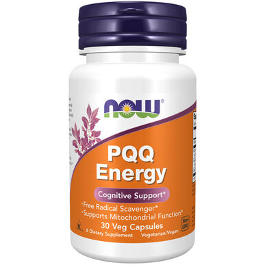 „Now PQQ Energy Capsule“ „Energy Fuel“ 30 kapsulių 30 kapsulių