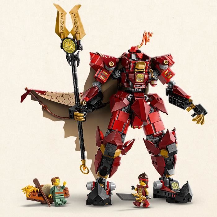 LEGO NINJAGO 71846 Fire Knight Mech - Bouwset voor jongens vanaf 14 jaar - Kai