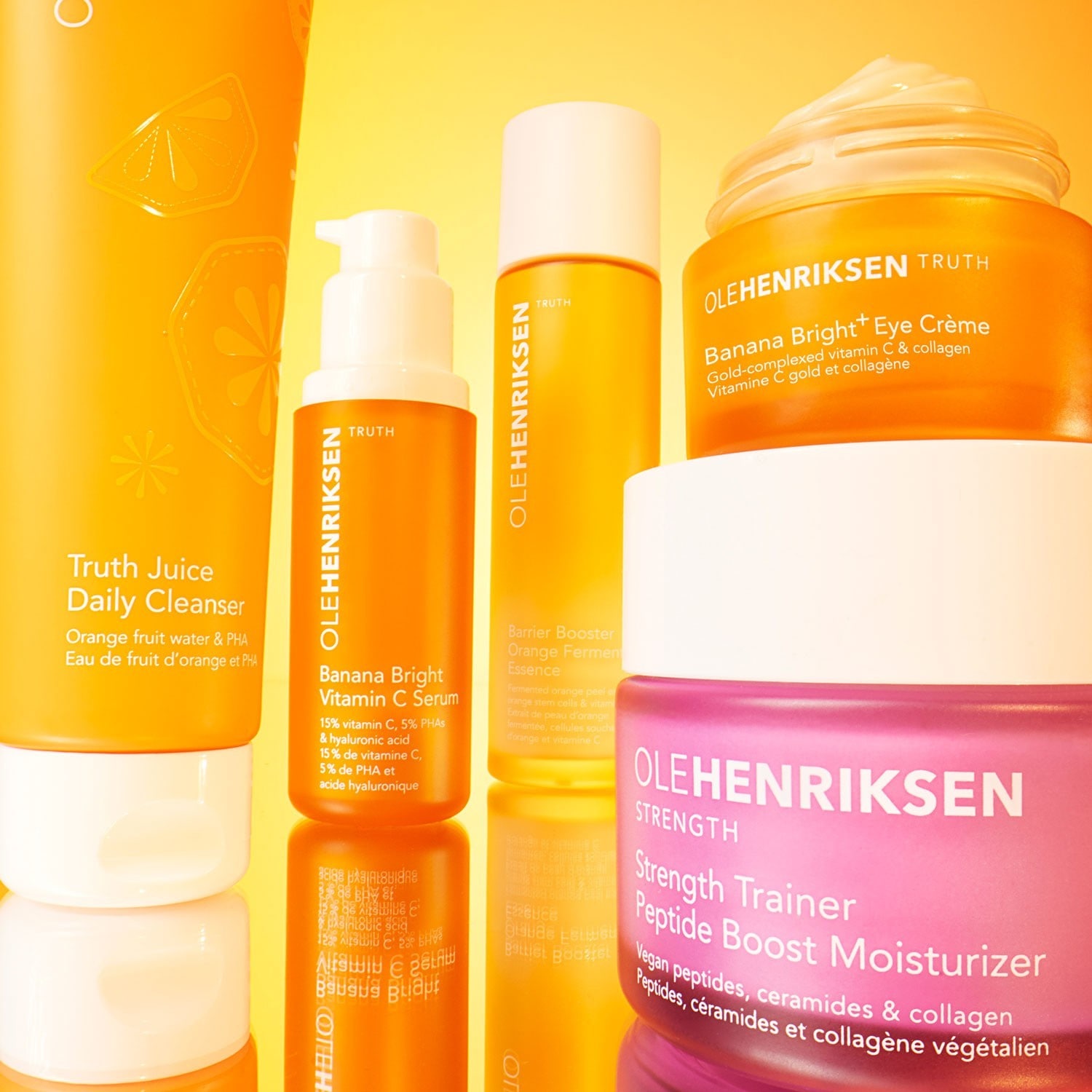 Loção Facial Ole Henriksen Truth Orange Ferment Barrier Booster Essence - 120 ml